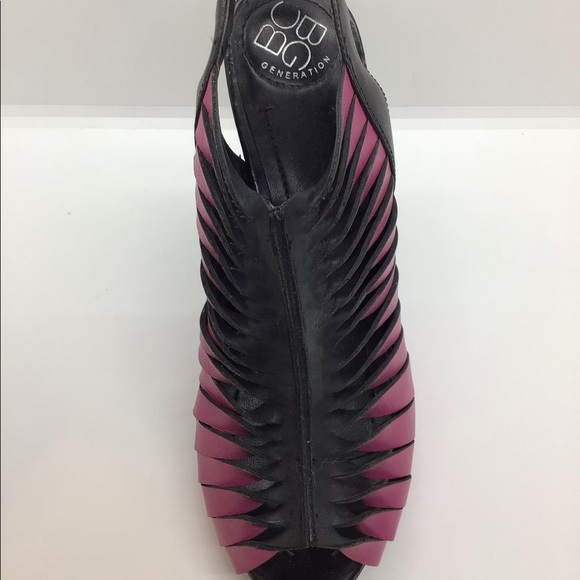 BcbGeneration Devin peep toe high heels US 6 - Picture 3 of 4